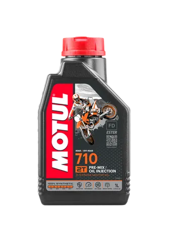 Motul 710 2T fully synthetic racing oil 1L