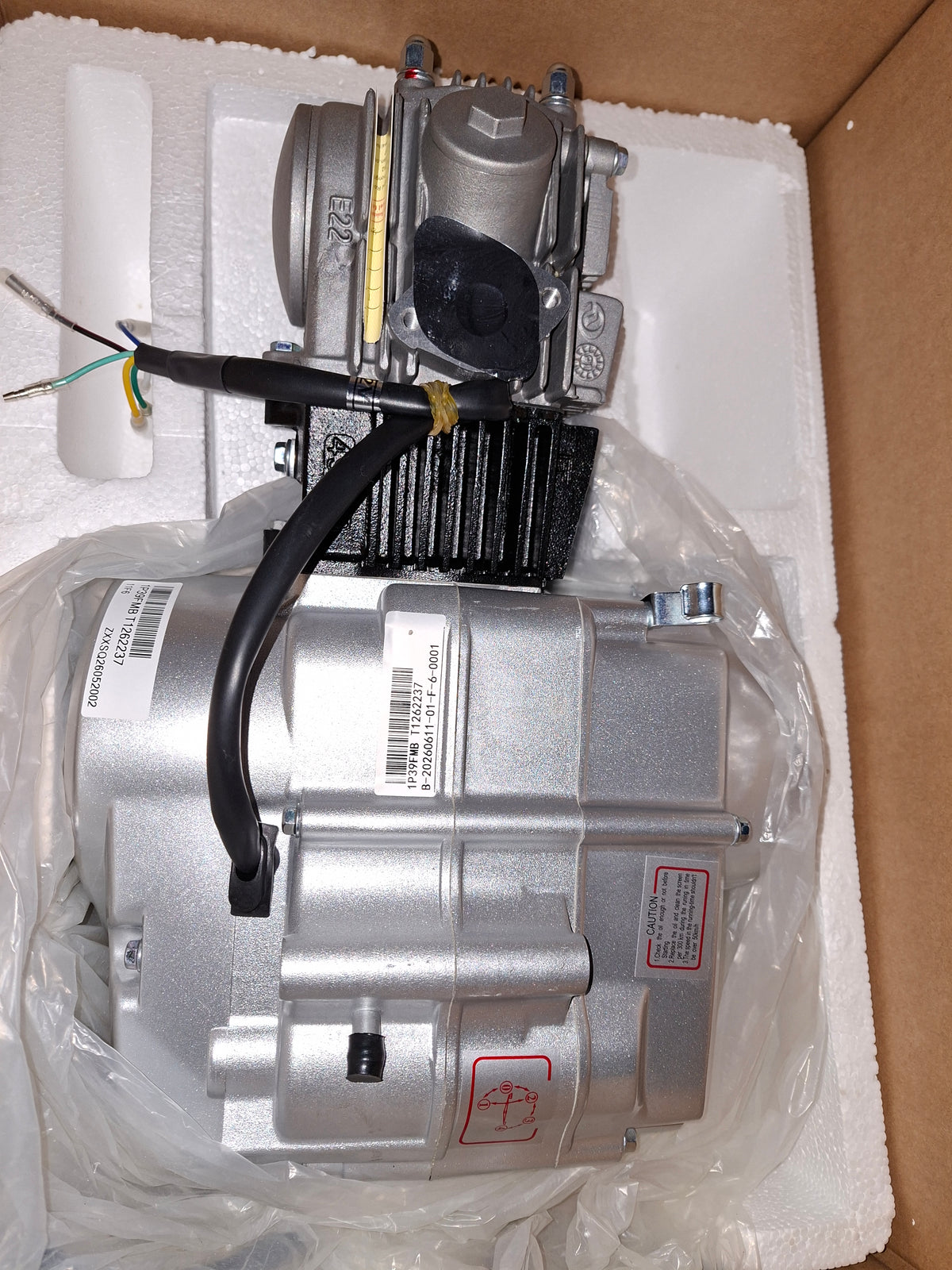 Lifan 50cc auto clutch motor