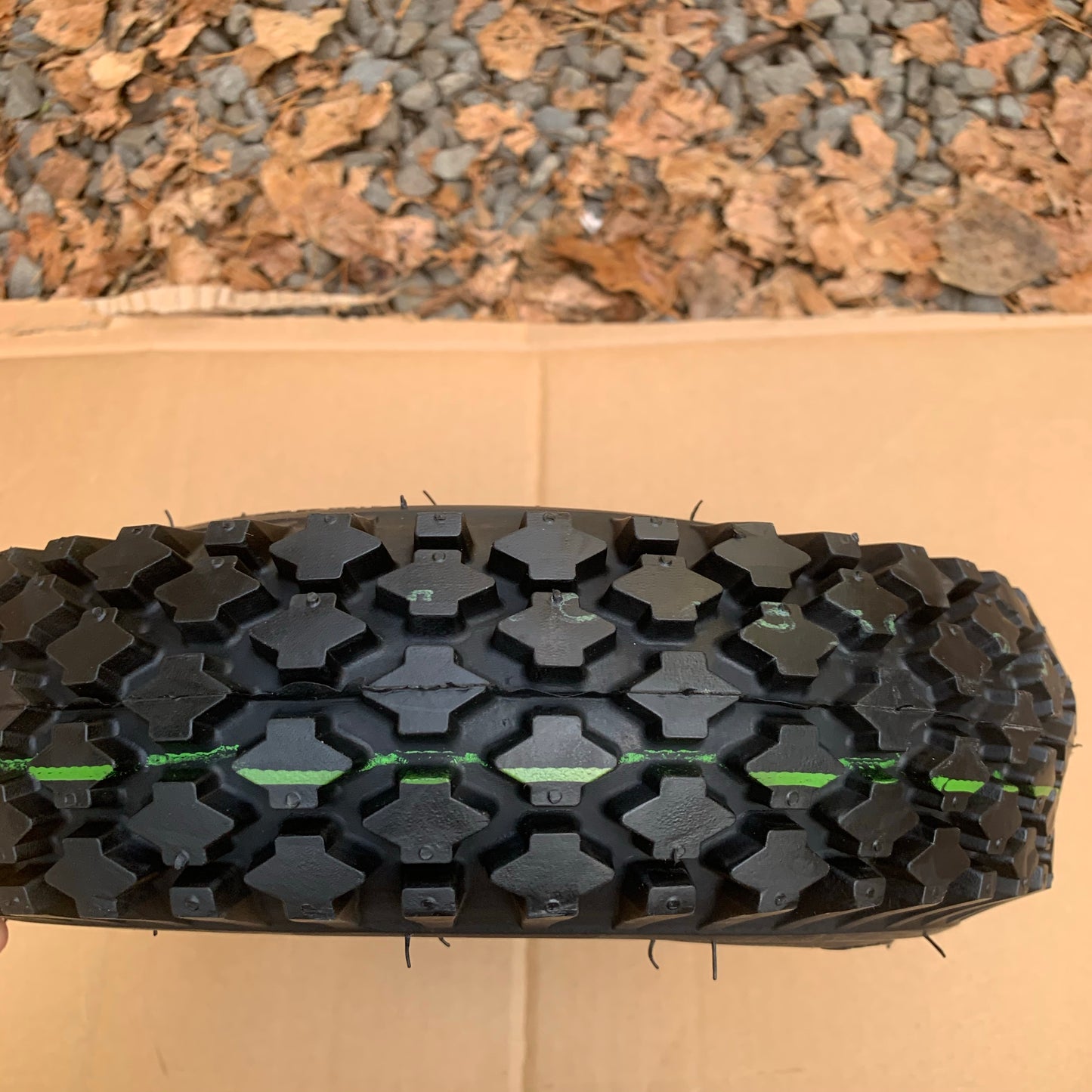 GRASS KART TYRE - 6" DIAMOND-DEEP TREAD