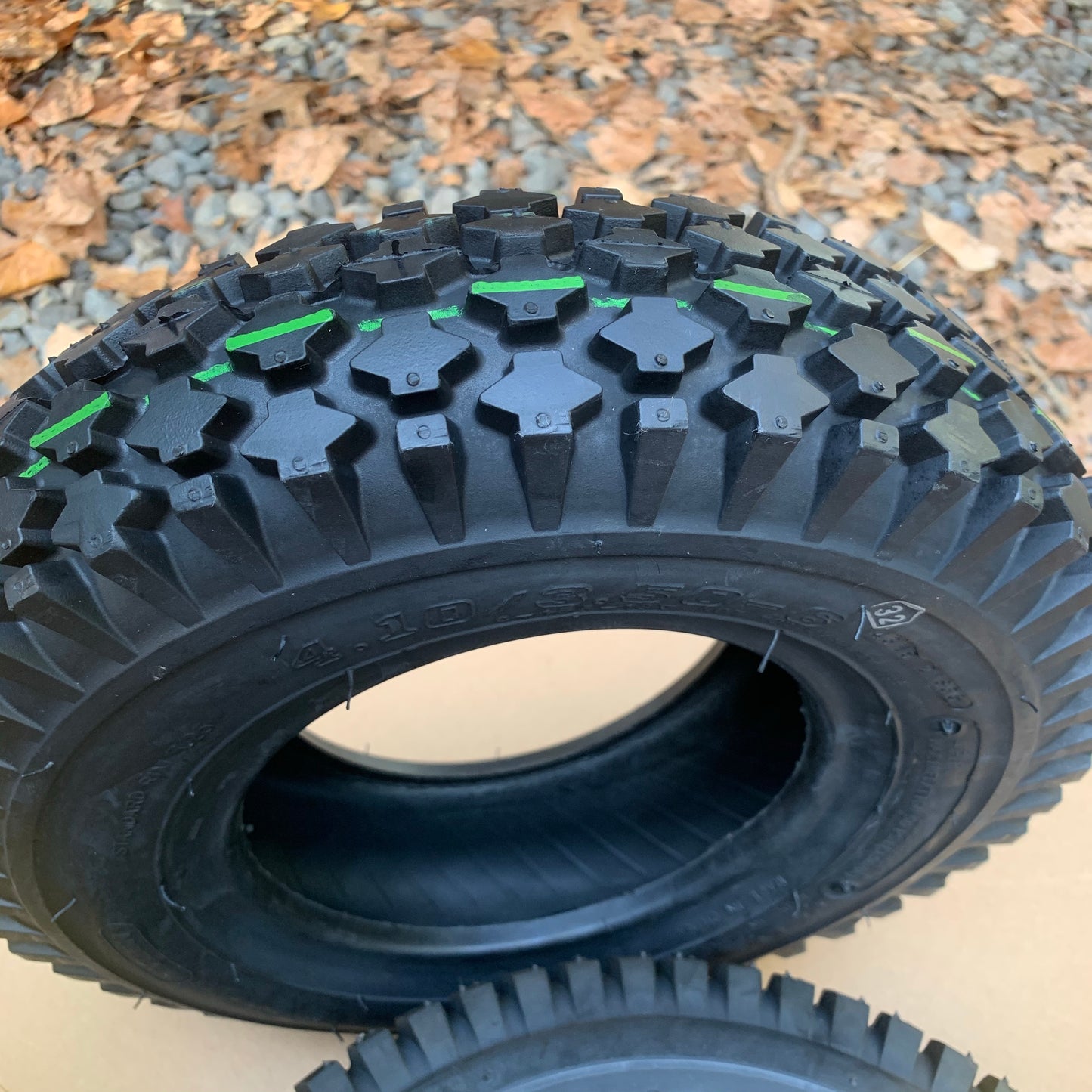 GRASS KART TYRE - 6" DIAMOND-DEEP TREAD