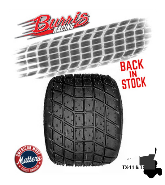 Burris dirt kart tyre Tx11 compound 11x5.5x5